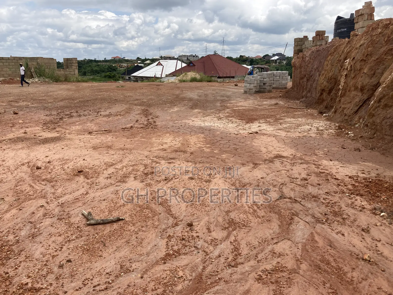 Half Plot for Sale at Sokoban,Afracho.
