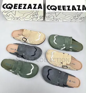 Queezaza Soft Footbed Suede Mules