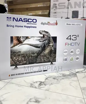 Order Authentic Nasco 43 Inch Digital Satellite Television(Black)