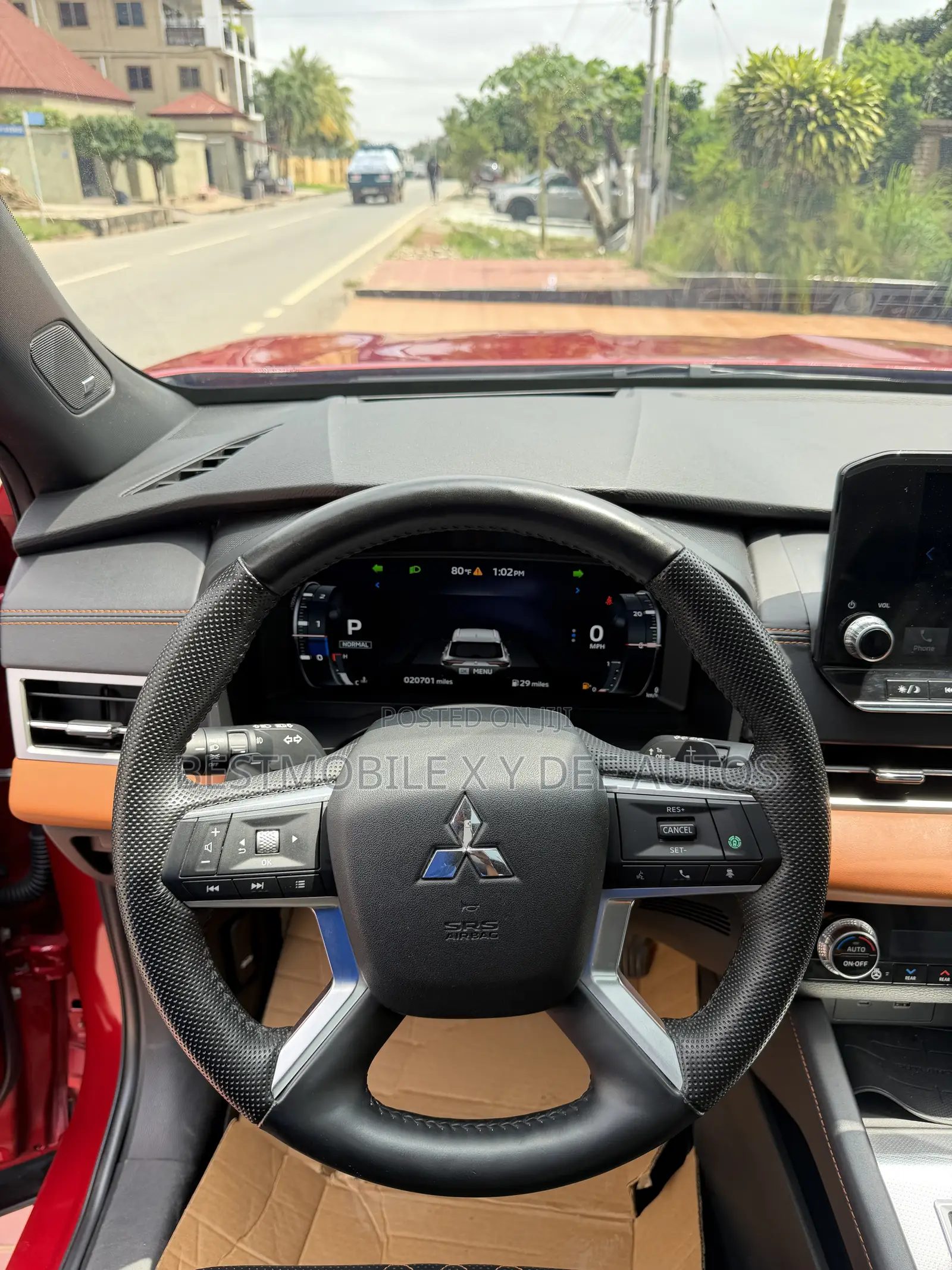 Mitsubishi Outlander SEL 2023 Red