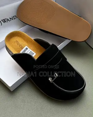 J.W Anderson Suede Loafers Mules