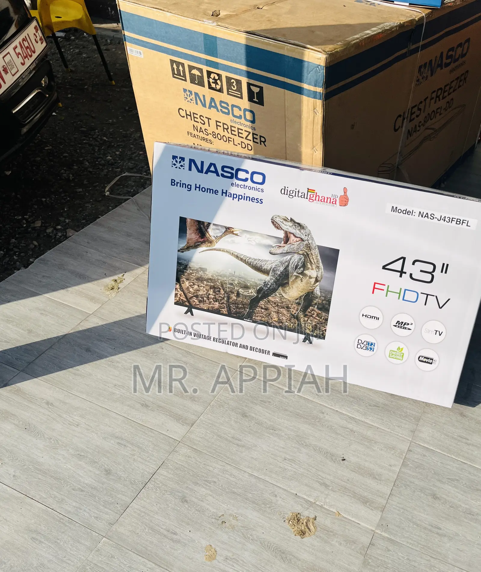 Order Authentic Nasco FHD Digital Satellite Tv.