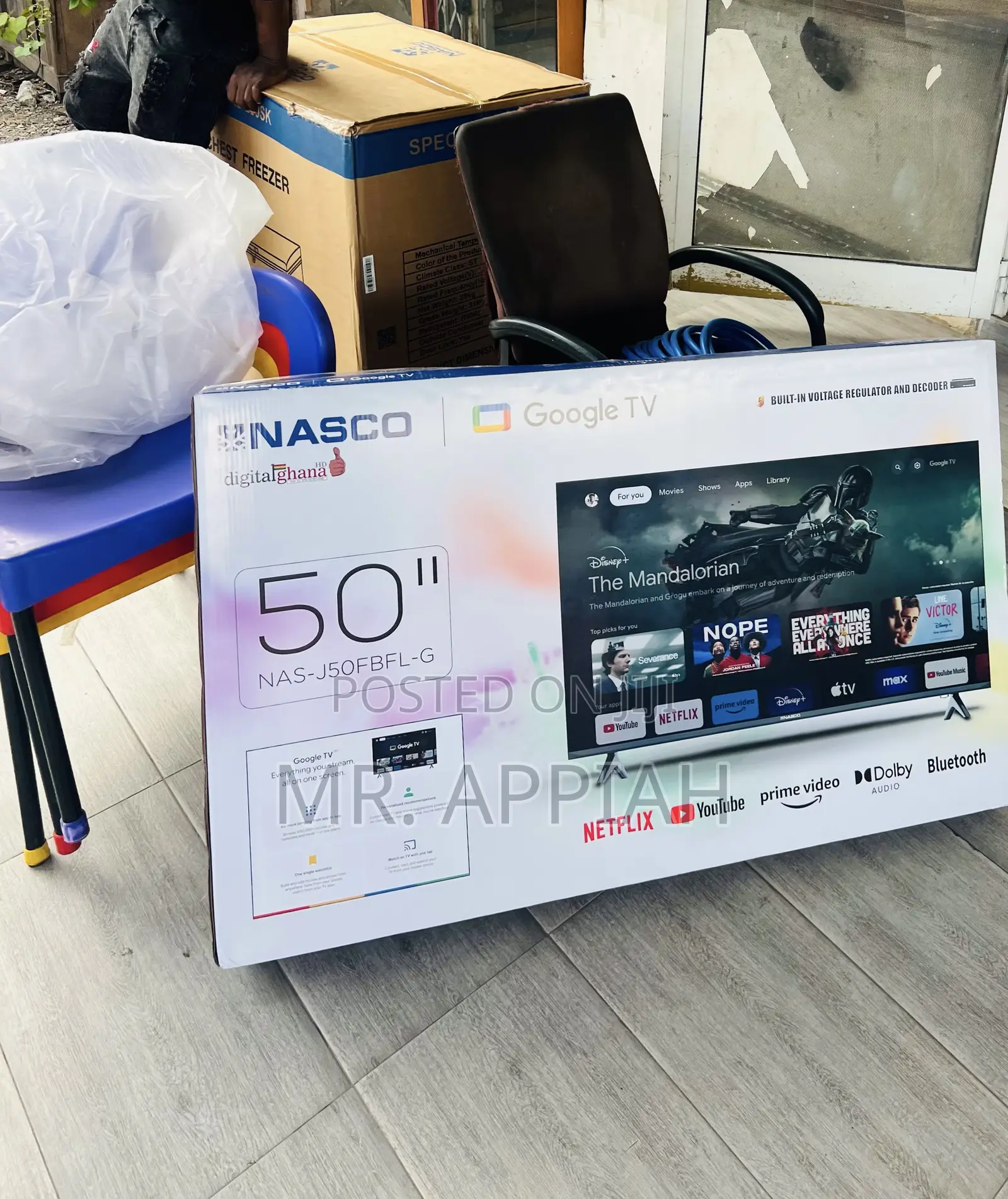 Super Authentic Nasco 50 Inch Uhd Smart Television 