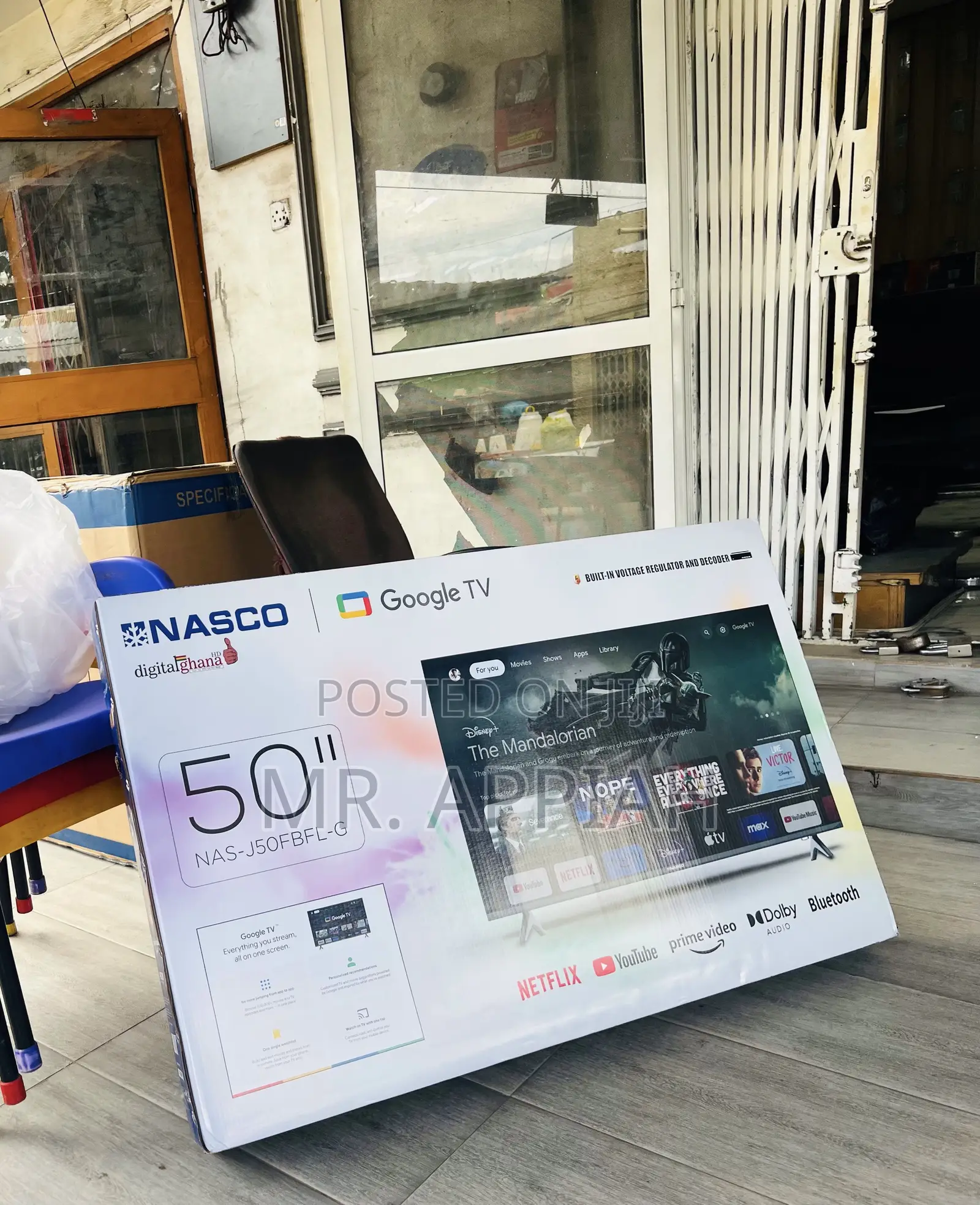 Super Authentic Nasco 50 Inch Uhd Smart Television 