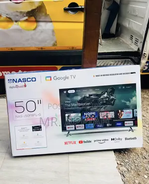 Get Unique Nasco 50” Uhd Smart Screen Television(Black) 