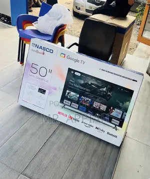 Get Unique Nasco 50” Uhd Smart Screen Television(Black) 