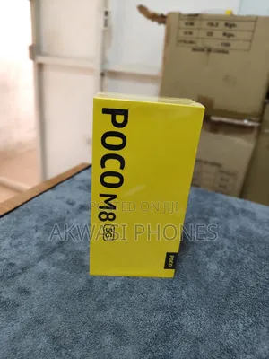 New Xiaomi Poco M8 256 GB Yellow