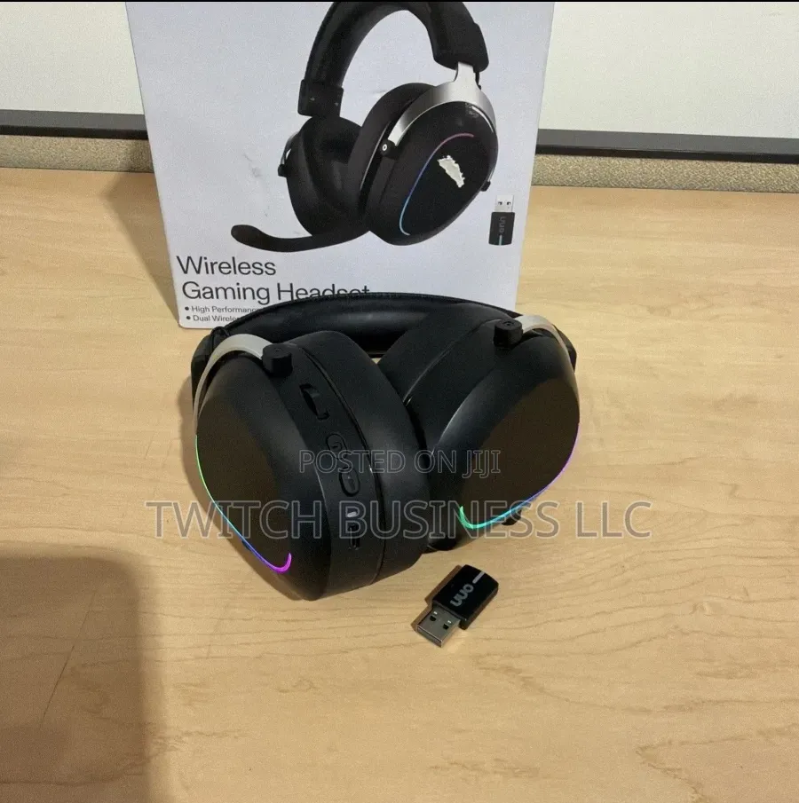Onn Wireless Gaming Headset Boom+Rgb
