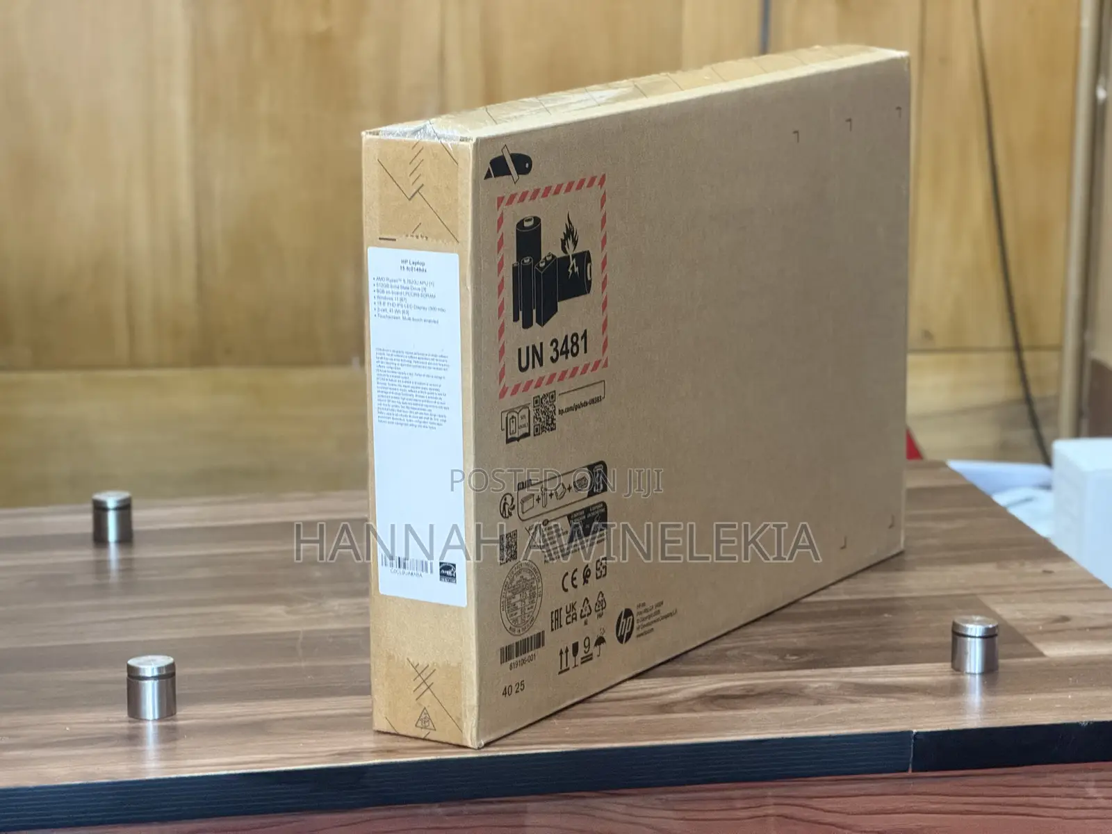 New Laptop HP 15 8GB AMD Ryzen 5 SSD 512GB