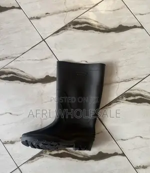 Black Pvc Gumboot Wellington Boot Rain Boot Shoe Rainboot
