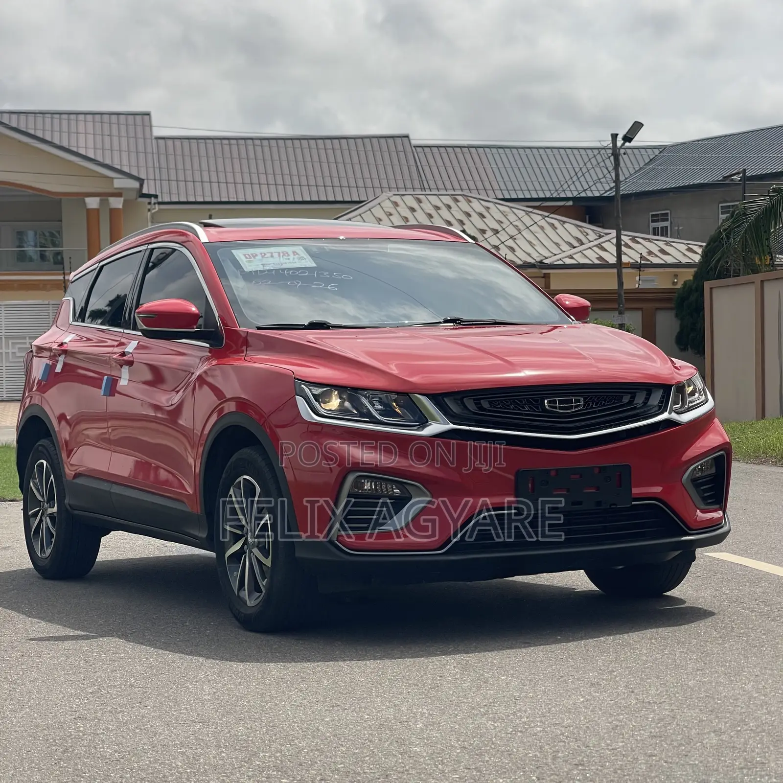 Geely Boyue 2021 Red