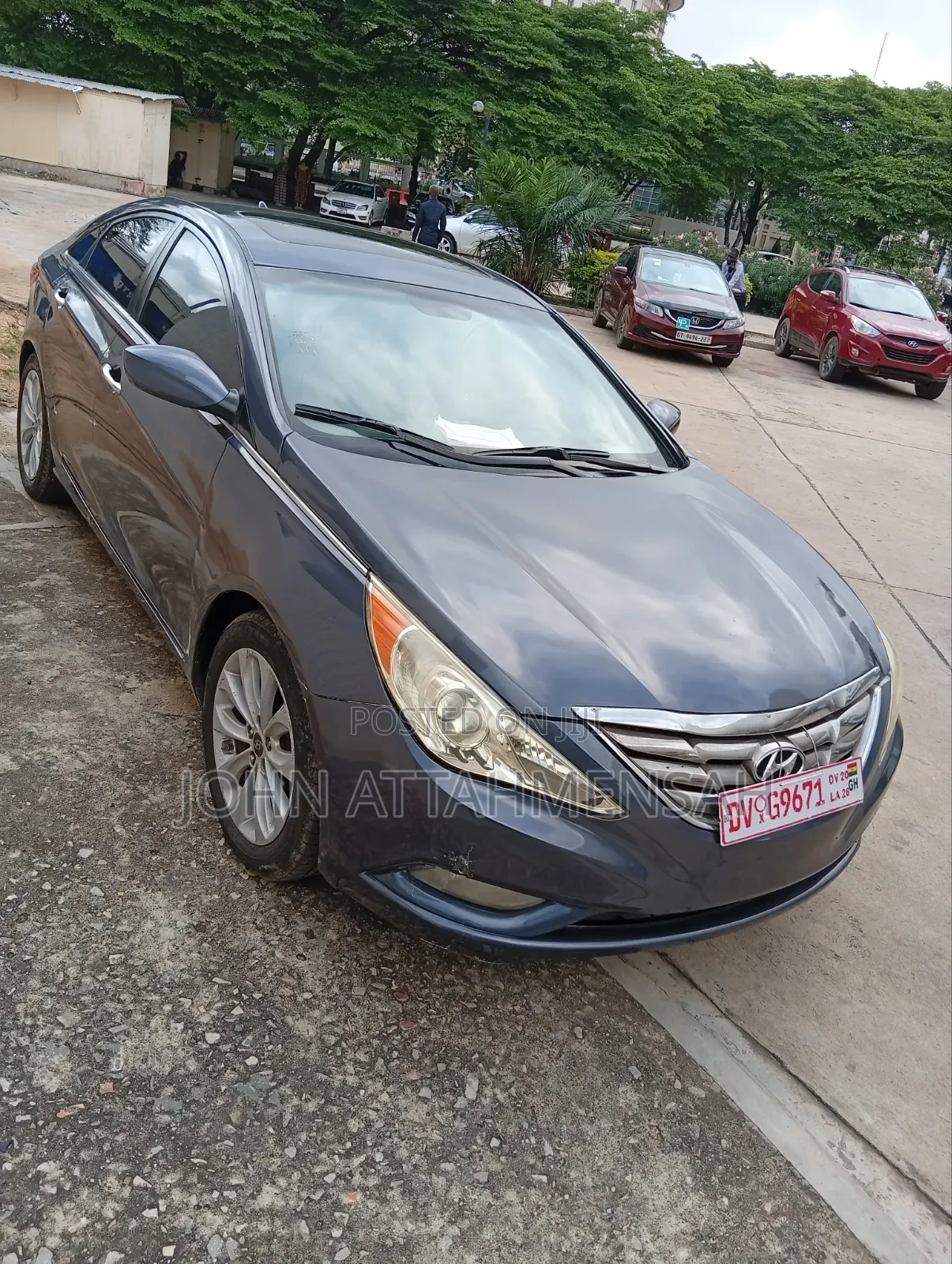 Hyundai Sonata 2012 Gray