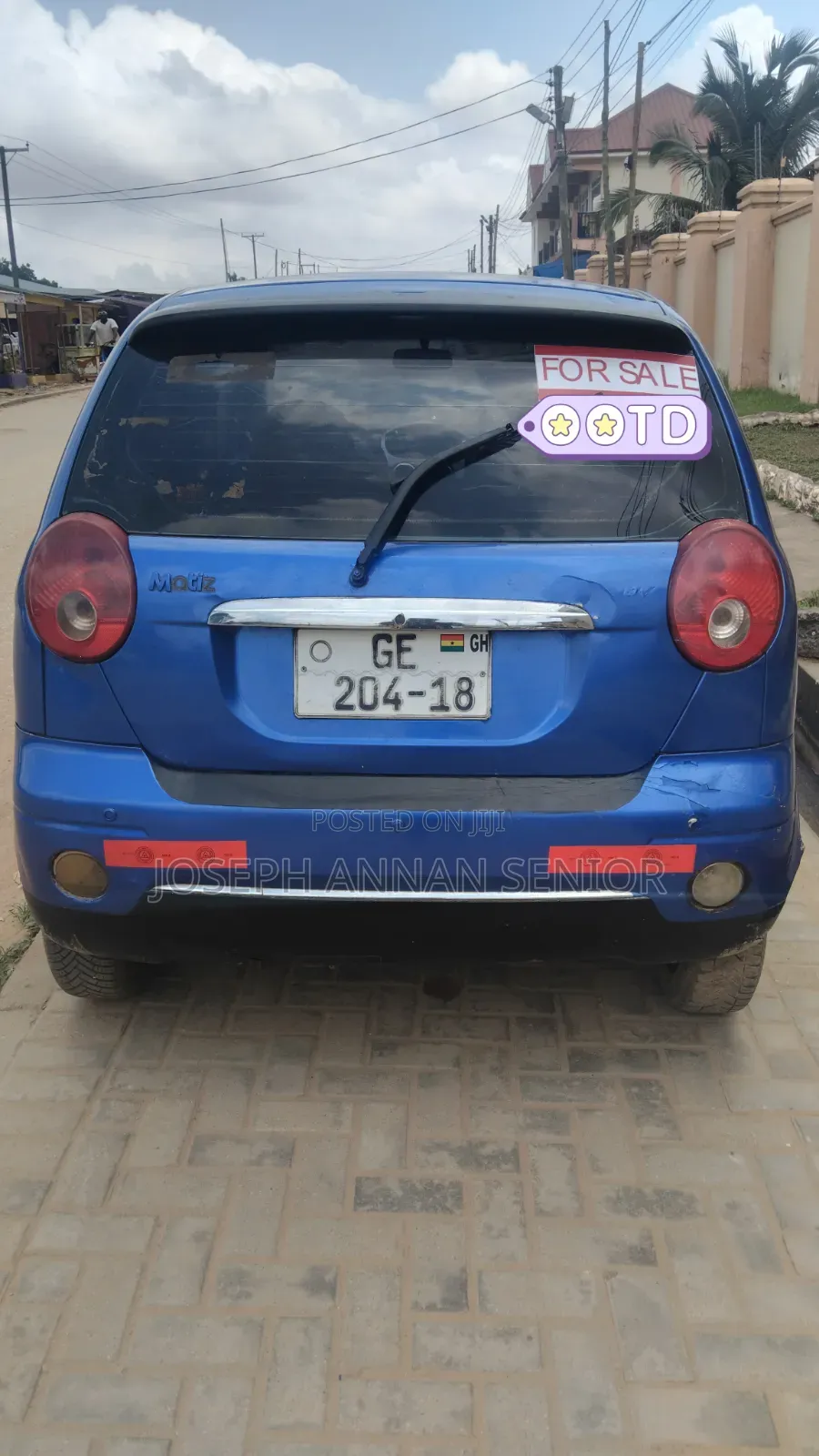 Daewoo Matiz 2008 Blue