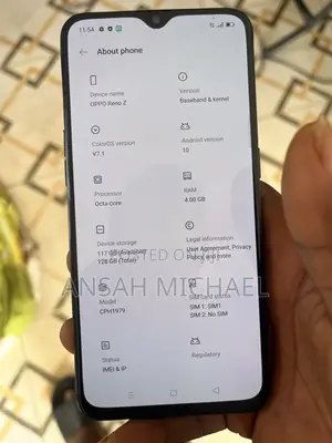 Oppo Reno Z 128 GB Blue