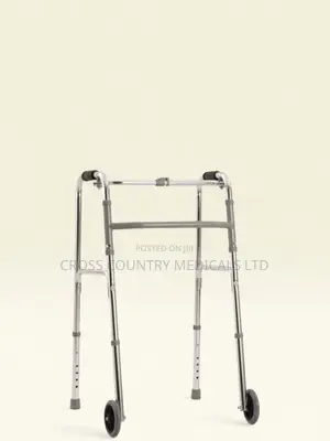 Zimmer Frame With Two Wheels