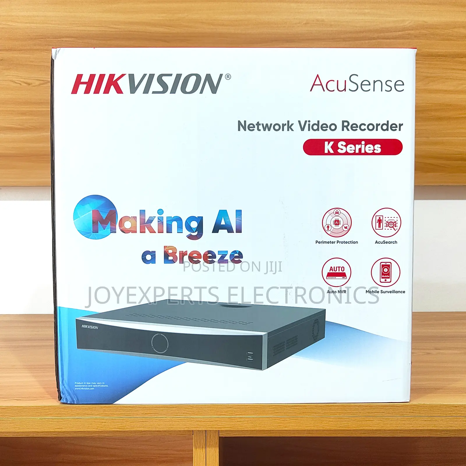 Hikvision 32-Channel Acusense NVR (Ds-7732nxi-) – Brand New