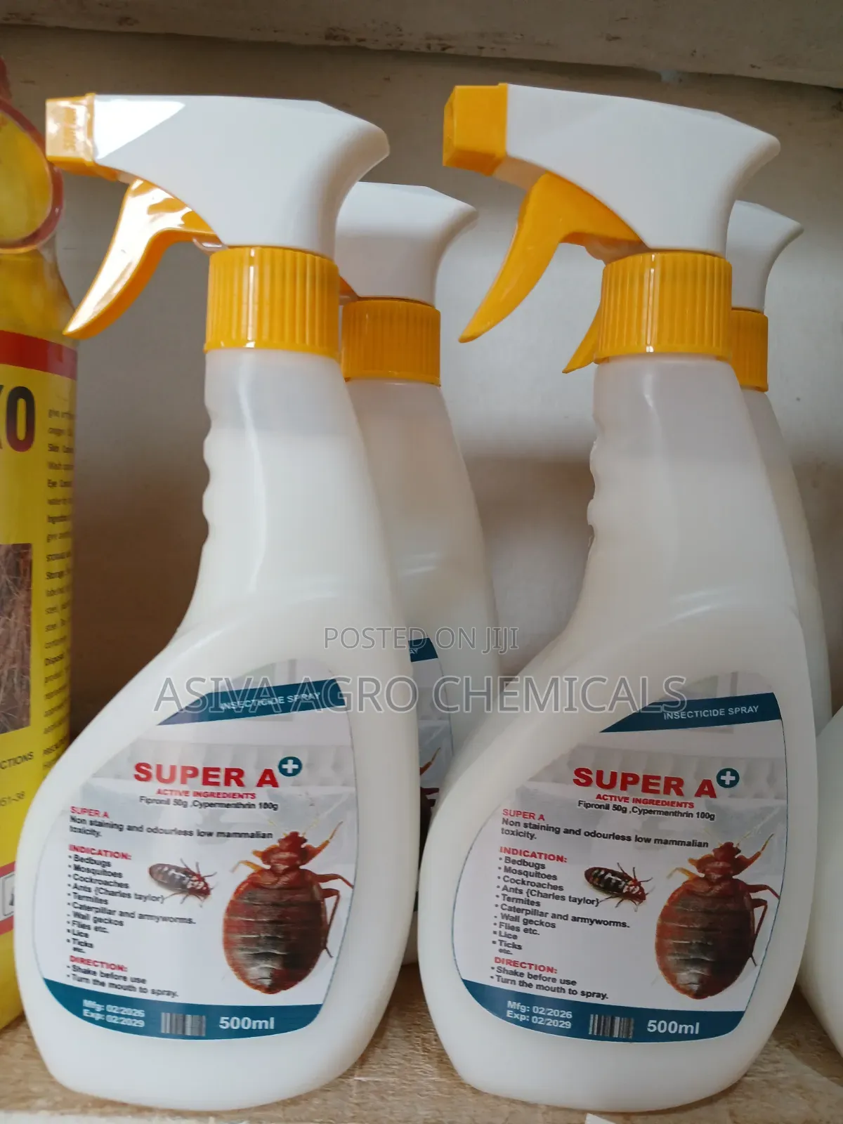 Super A+ Insecticide(Bedbugs, Termites, Mosquitoes, Flies)