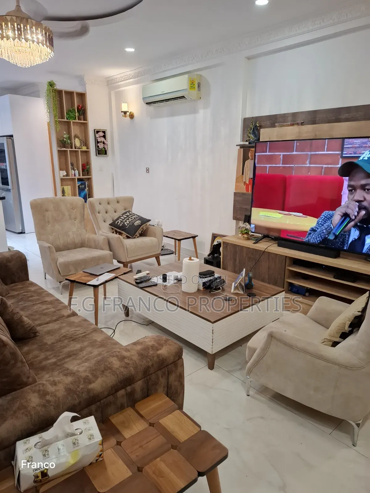 Furnished 3bdrm Apartment in Kg.Franco Properties, Addogonno for sale