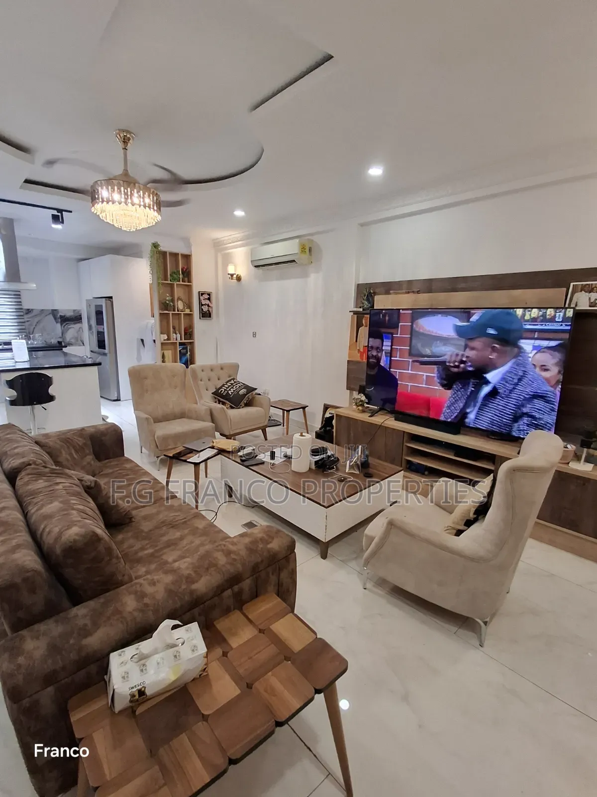 Furnished 3bdrm Apartment in Kg.Franco Properties, Addogonno for sale
