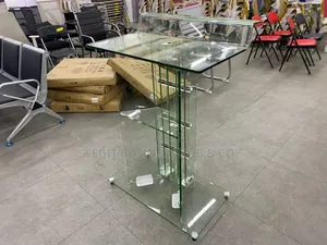 Transparent Tempered Glass Pulpit