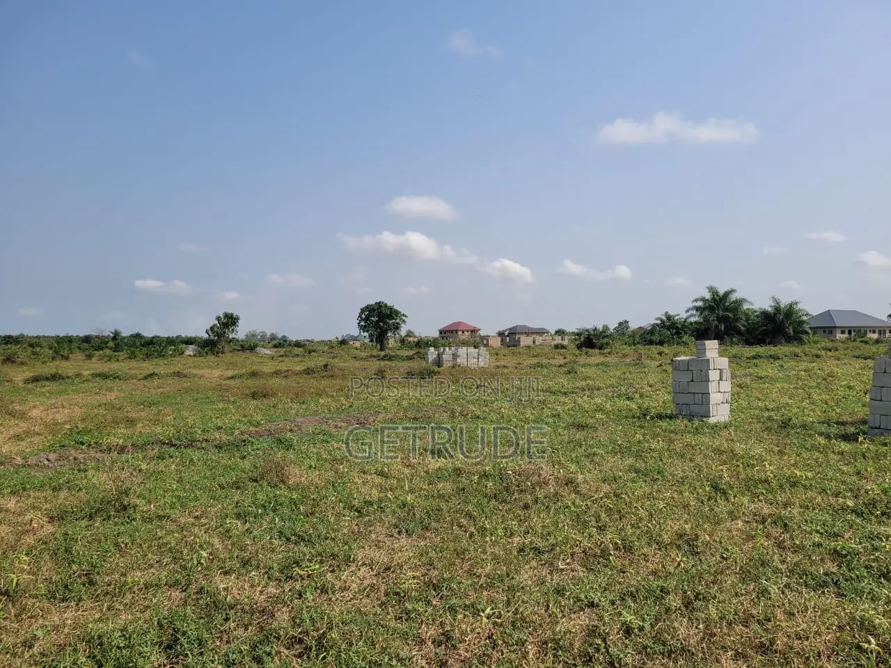 Registered 50 Acres Hill Flat Land Near Katapor Off Pokuase