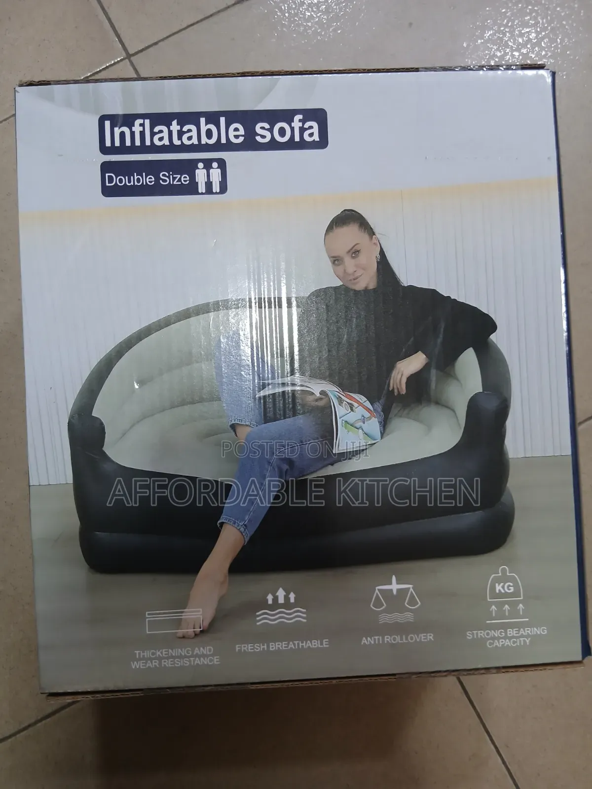 Inflatable Two Seater With Pump