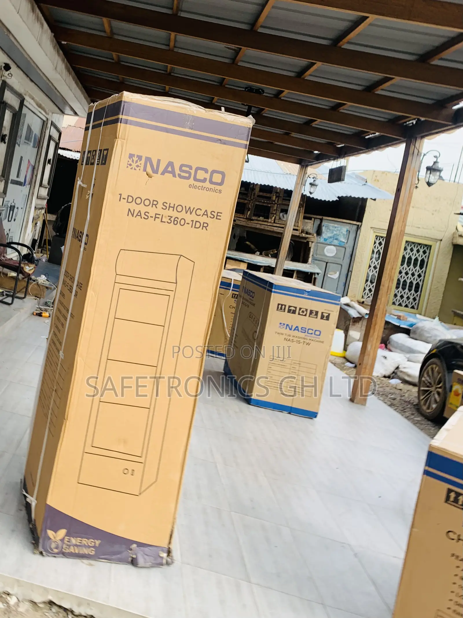 Fabulous New Nasco Nas360fl 1-Door Glass Display Fridge (288l)