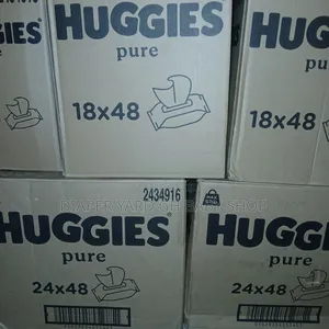Huggies Pure Wipes 18 Pack