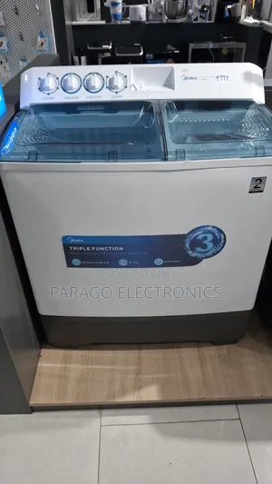 Midea Twin Tub Washing Machine Mt100w180/W
