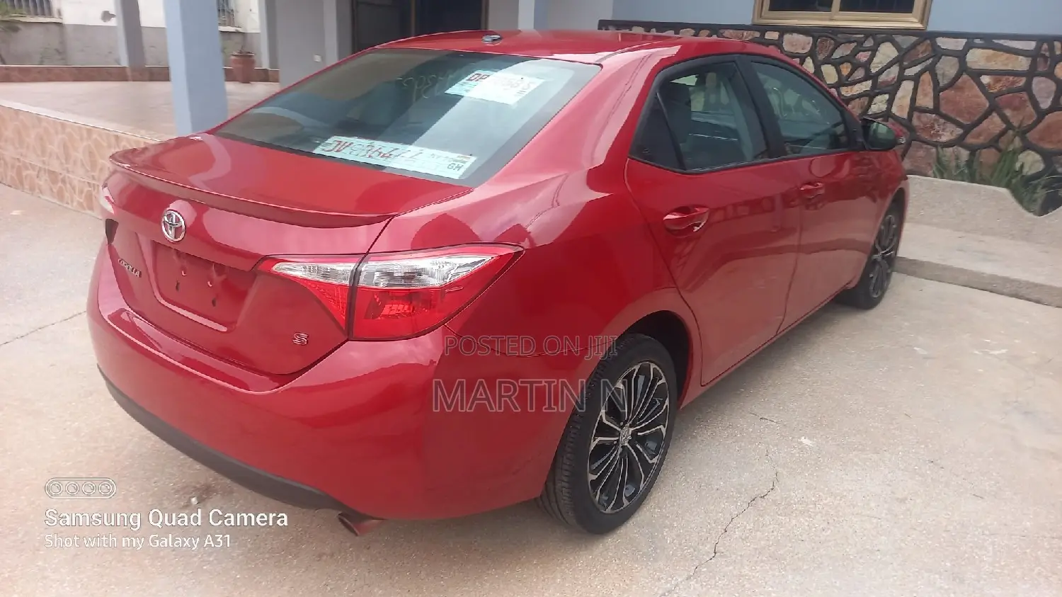 Toyota Corolla S Premium 4dr Sedan (1.8L 4cyl CVT) 2015 Red
