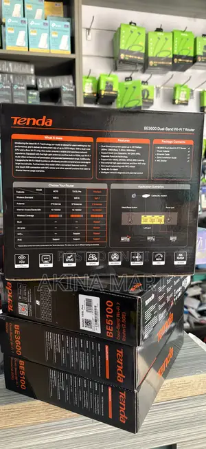 Tenda Te3l Be3600 Dual-Band Te3l Be3600 Dual Band Wifi 7 Router