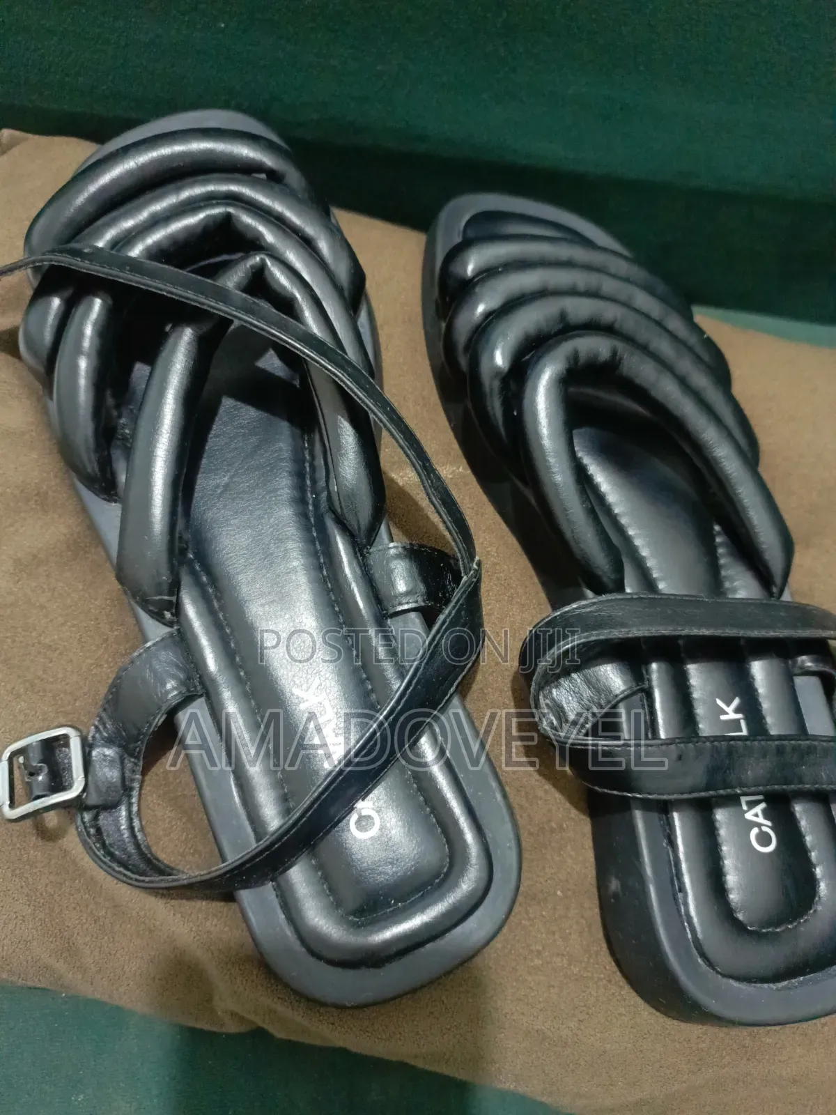 Catwalk Brand Black Sandals