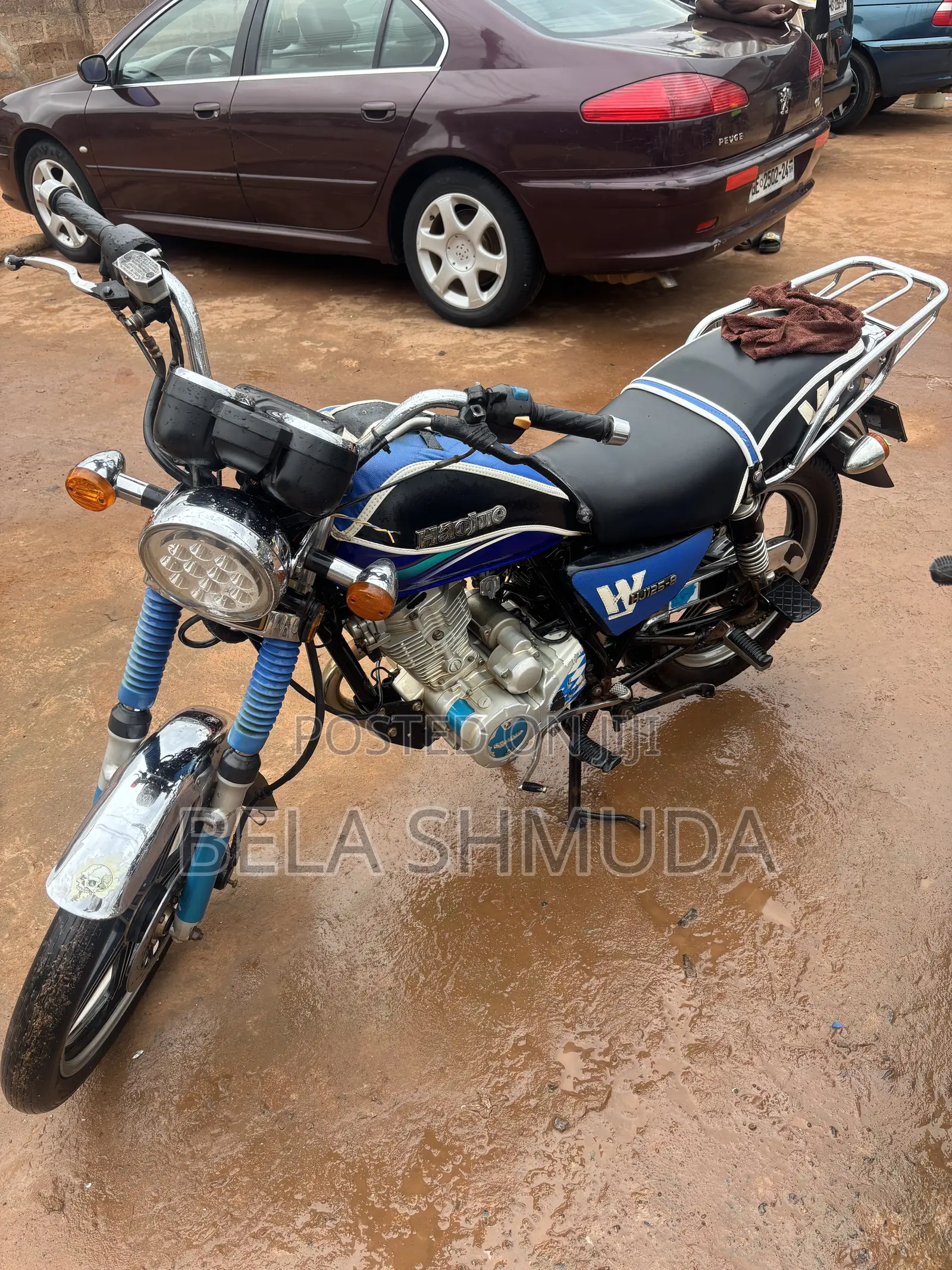 Haojue HJ125-8K 2023 Blue