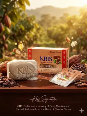 Kris Beauty Soap 250 G Ghana Cocoa Free Lotion Sachet