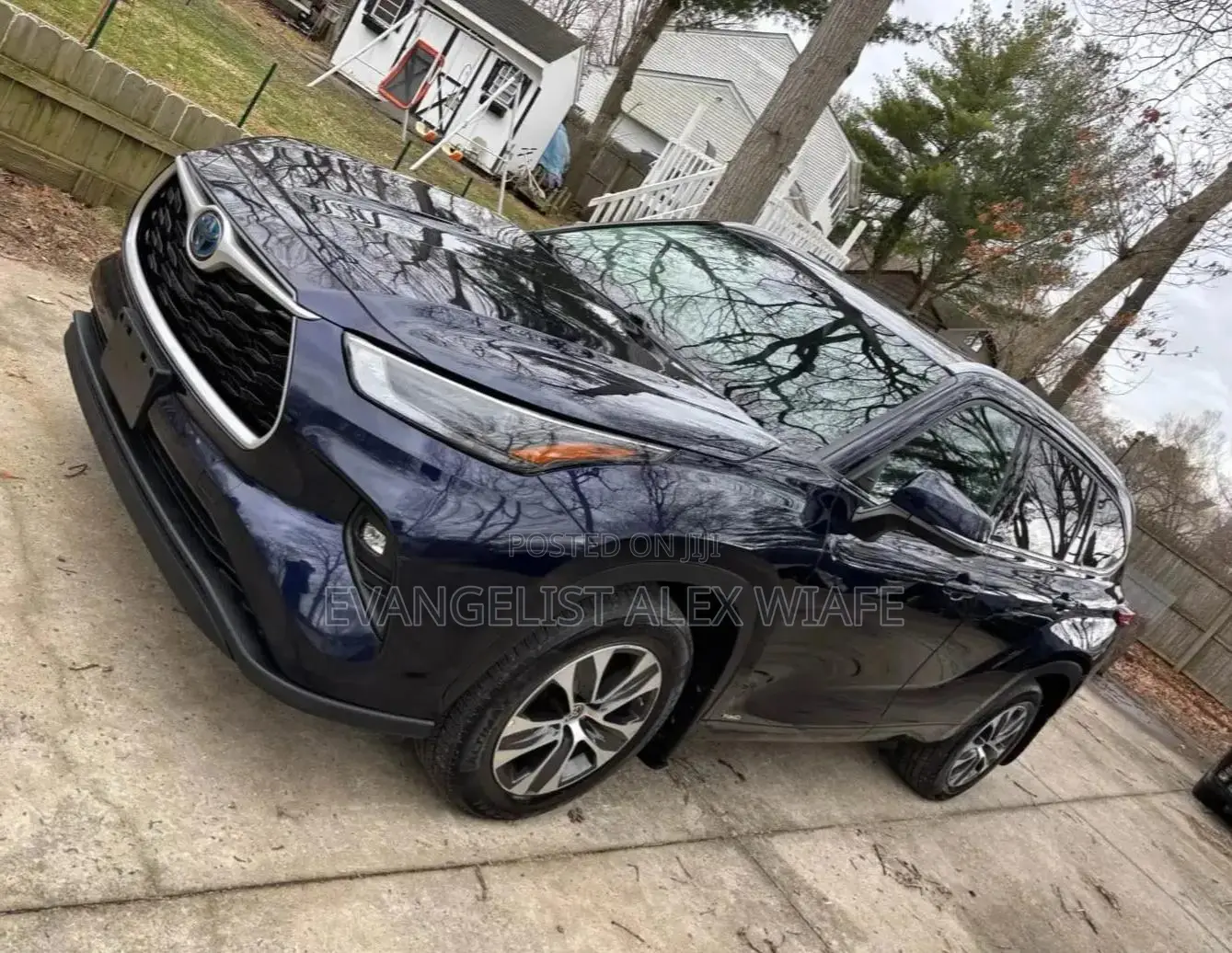 Toyota Highlander 2022 Blue