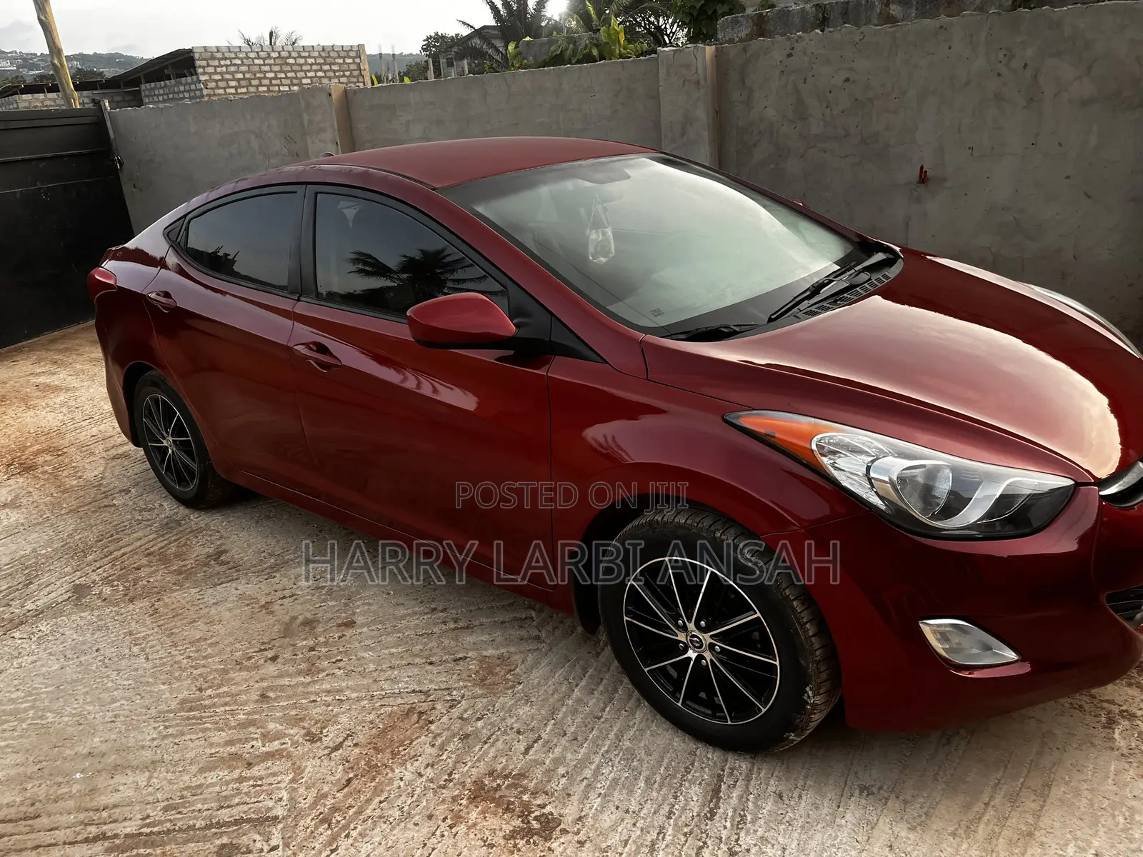 Hyundai Elantra 2013 Burgundy