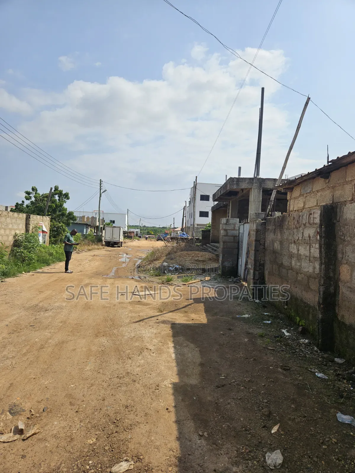 Half Plot of Land for Sale
