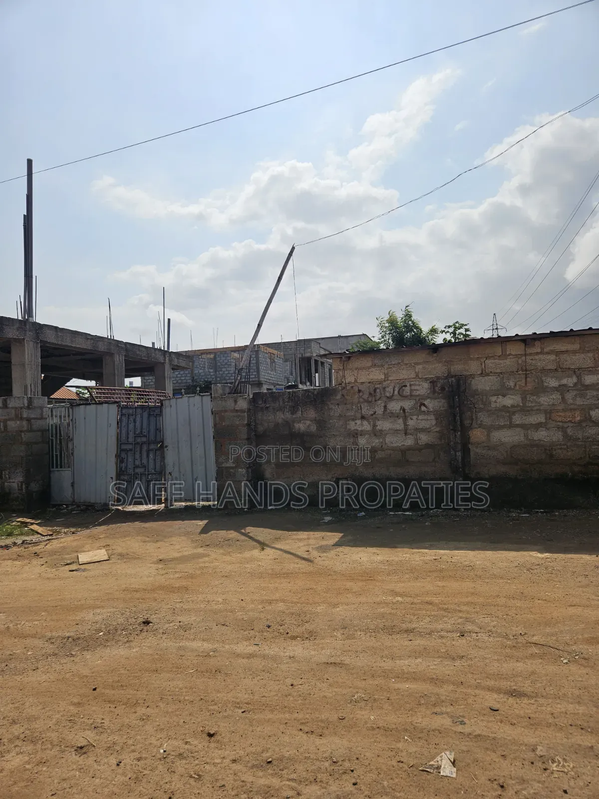 Half Plot of Land for Sale