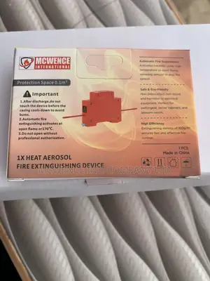 Mcwence 1x Heat Aerosol Fire Extinguisher