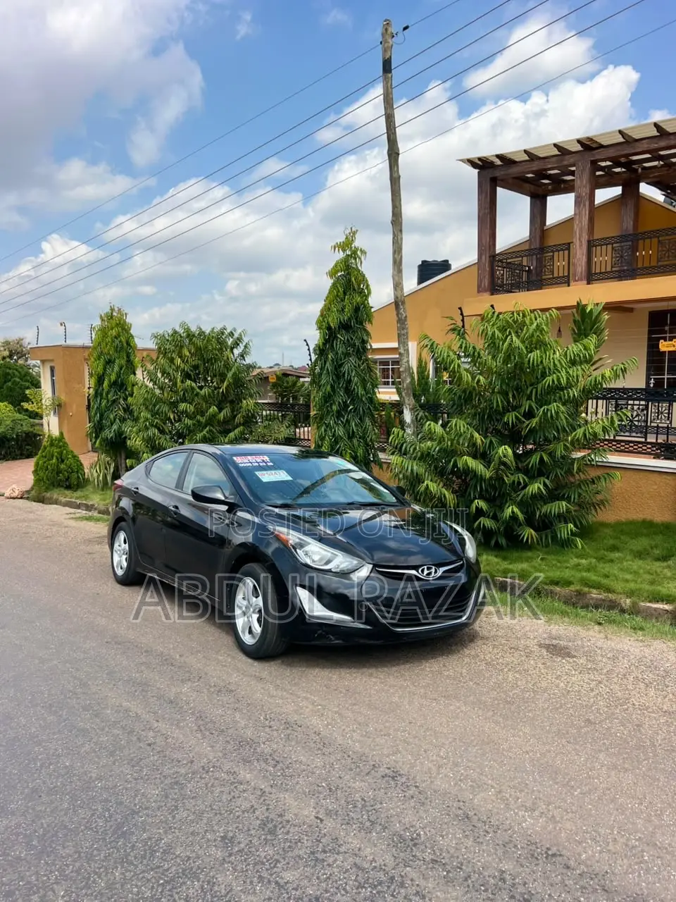 Hyundai Elantra Limited Sedan FWD (1.8L 4cyl 6A) 2016 Black