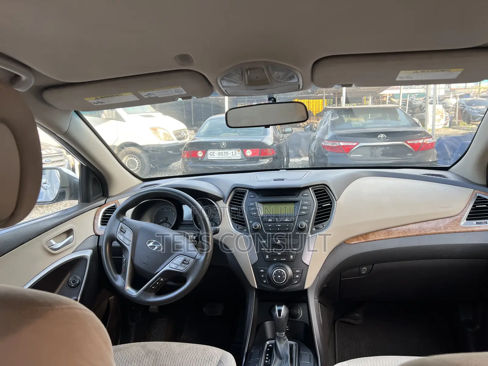 Hyundai Santa Fe 2016 White