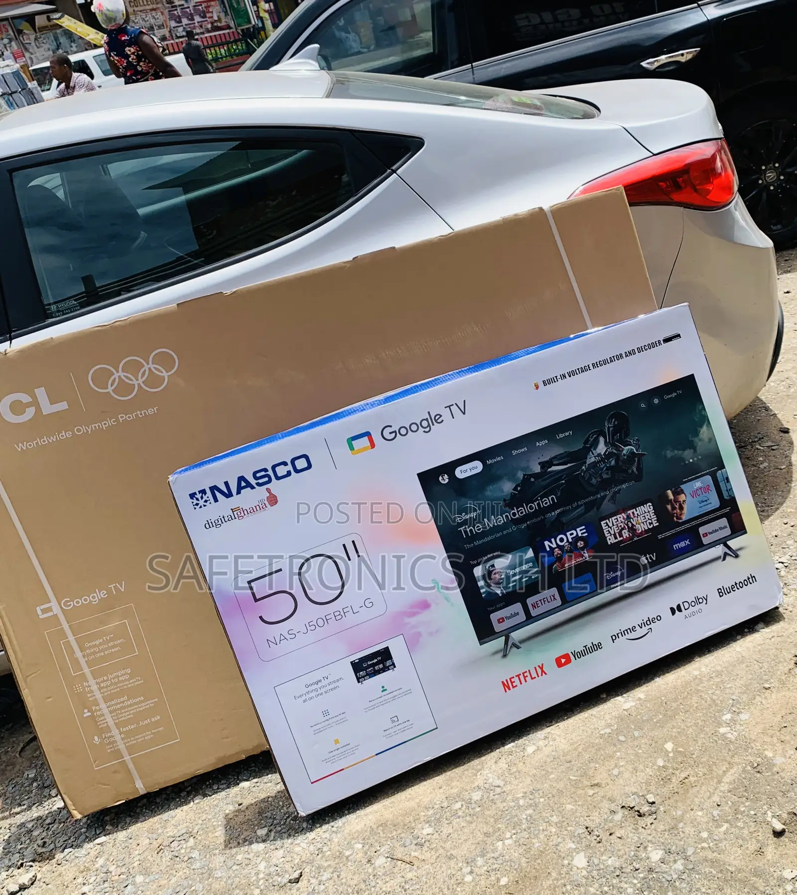 Trust Unique Nasco 50”Uhd Smart Flat Vidaa-Nas-H50fs-Vid Television