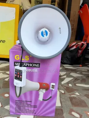 Gls+ HMP-2508usb 50-Watt Rechargeable Megaphone.