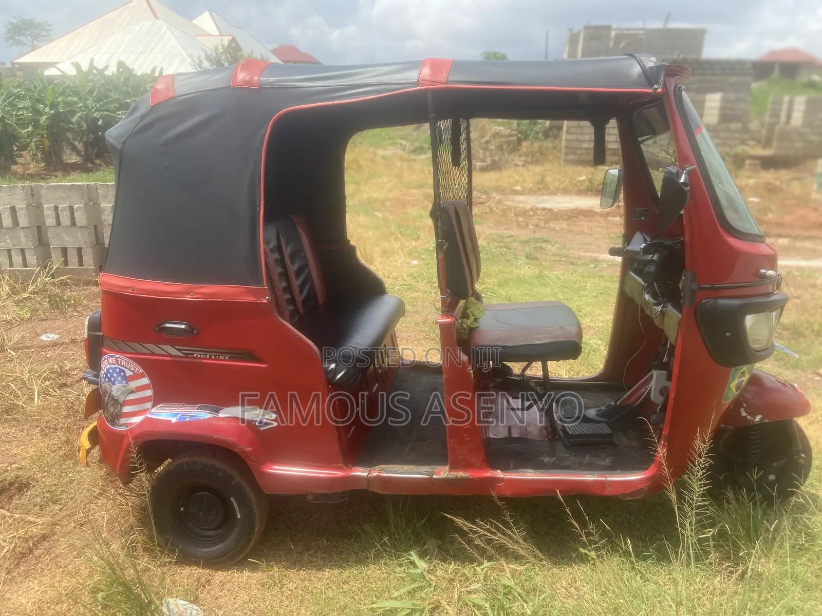 TVS King Deluxe Plus iTouch Start 2022 Red
