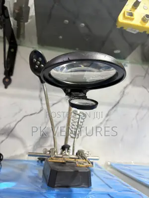 Helping Hand Magnifier Led With Soldering Stand