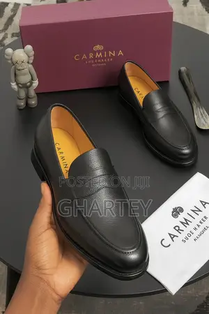 Executive Quality Leather Shoes, Rough Skin Available in Brown Black