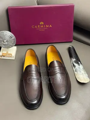 Executive Quality Leather Shoes, Rough Skin Available in Brown Black