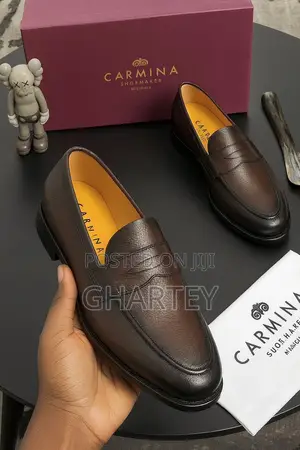 Executive Quality Leather Shoes, Rough Skin Available in Brown Black