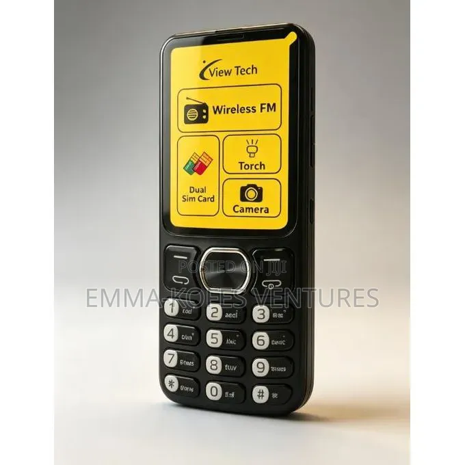 New Mobile Phone Black