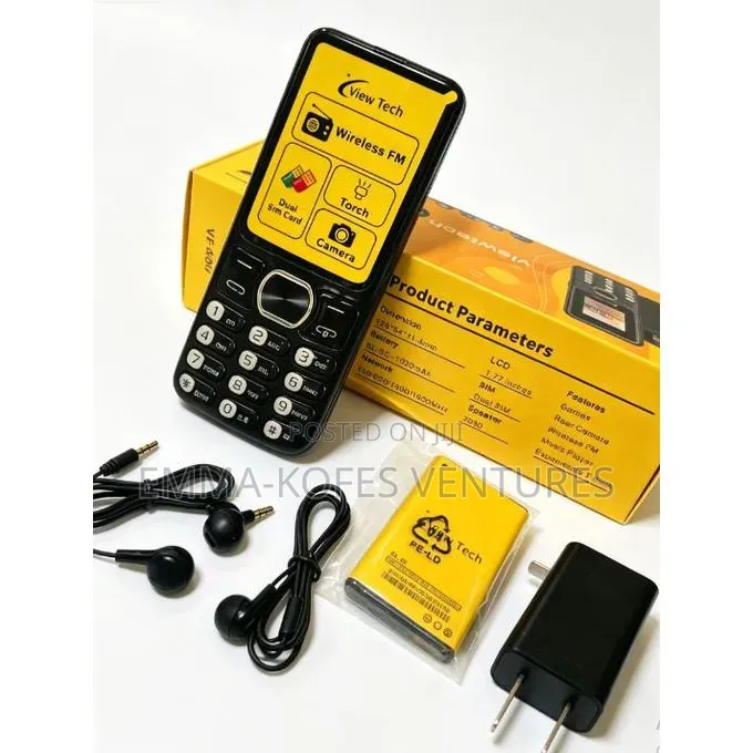 New Mobile Phone Black